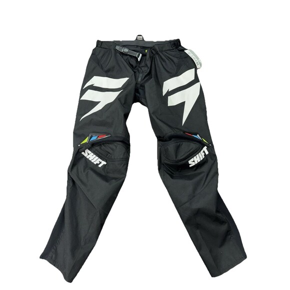 Shift Whit3 Ninety Seven Trac Pants Black/White ADULT Size 40 Utility Pocket - Picture 1 of 11